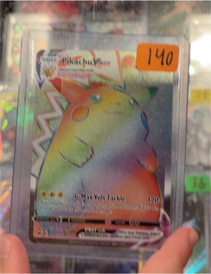 2020 Pokémon TCG Vivid Voltage #188 Pikachu VMAX — front