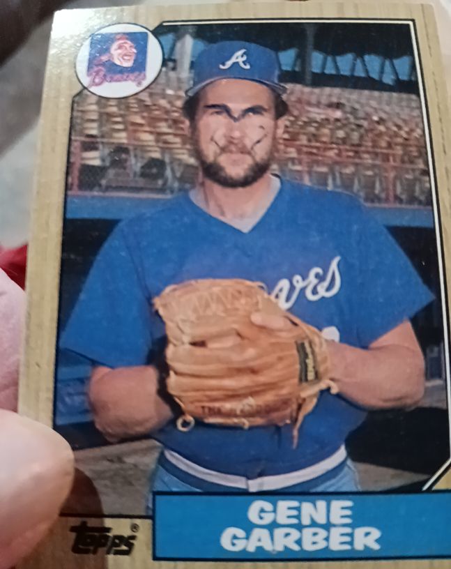 1987 Topps #351 Gene Garber — front