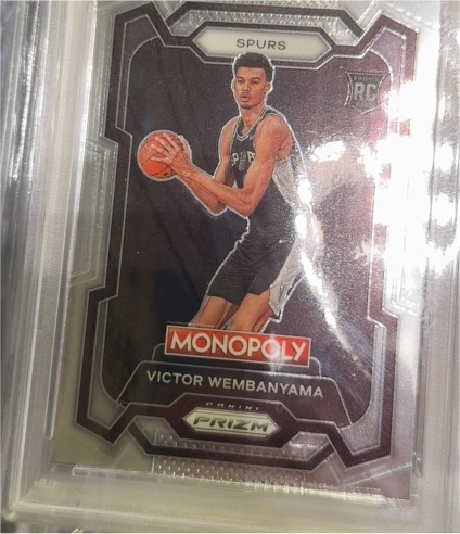 2023-24 Panini Prizm Monopoly #81 Victor Wembanyama — front