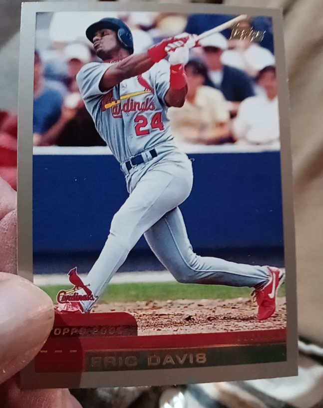 2000 Topps #190 Eric Davis — front