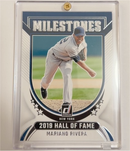 2024 Donruss Milestones #17 Mariano Rivera — front