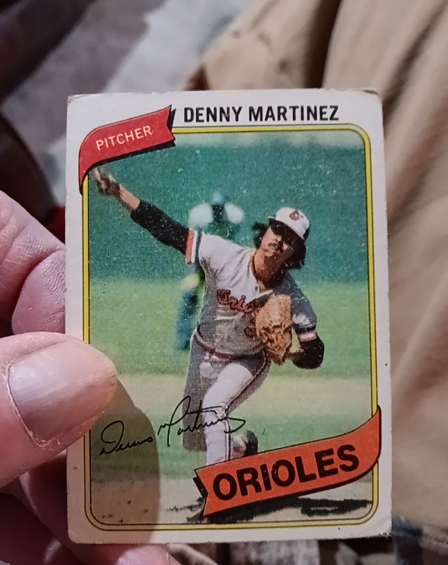 1980 Topps #10 Denny Martinez — front