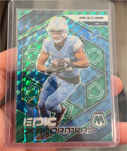 2025 Panini Mosaic #614 Amon-Ra St. Brown — front