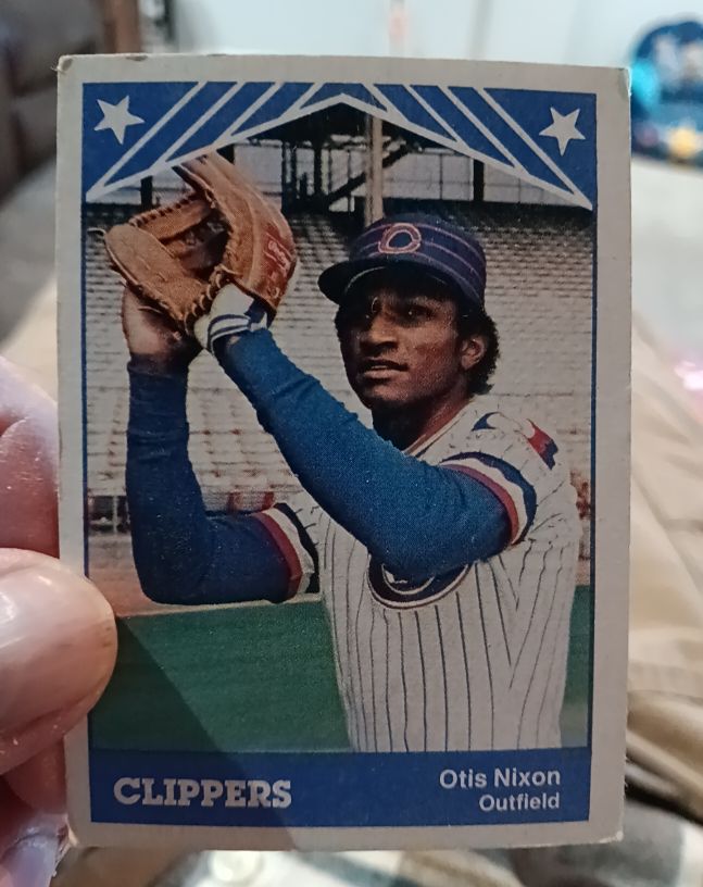 1983 TCMA Clippers Otis Nixon — front
