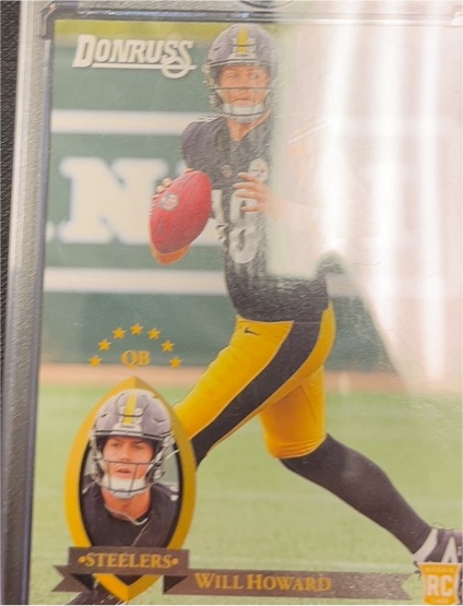 2025 Donruss #31 Will Howard Retro 1995 — front