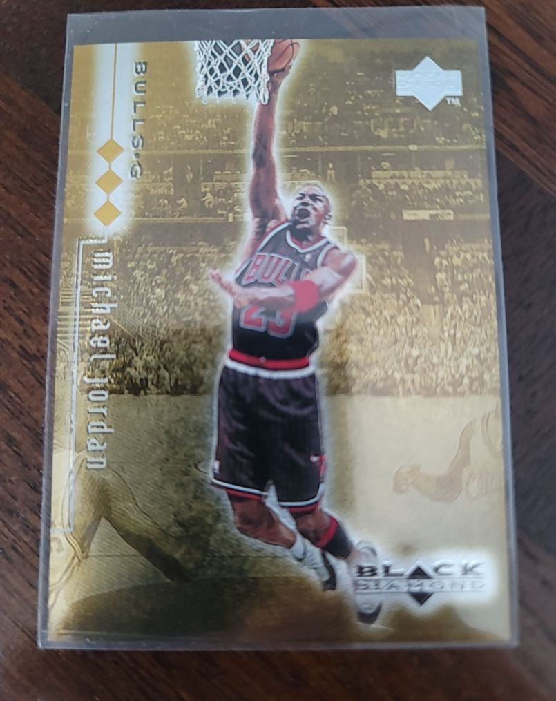 1998-99 Upper Deck Black Diamond #12 Michael Jordan — front
