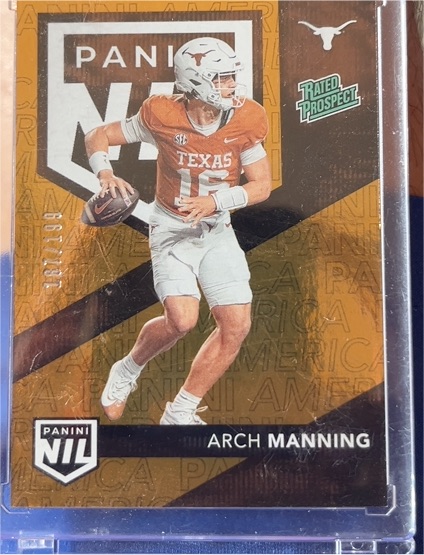 2025 Panini The National #NIL1 Arch Manning — front