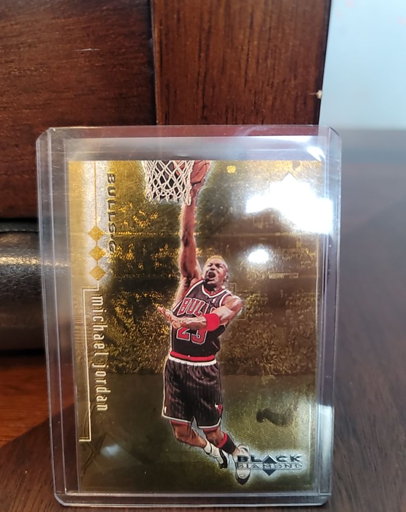 1998 Upper Deck Black Diamond #12 Michael Jordan — front