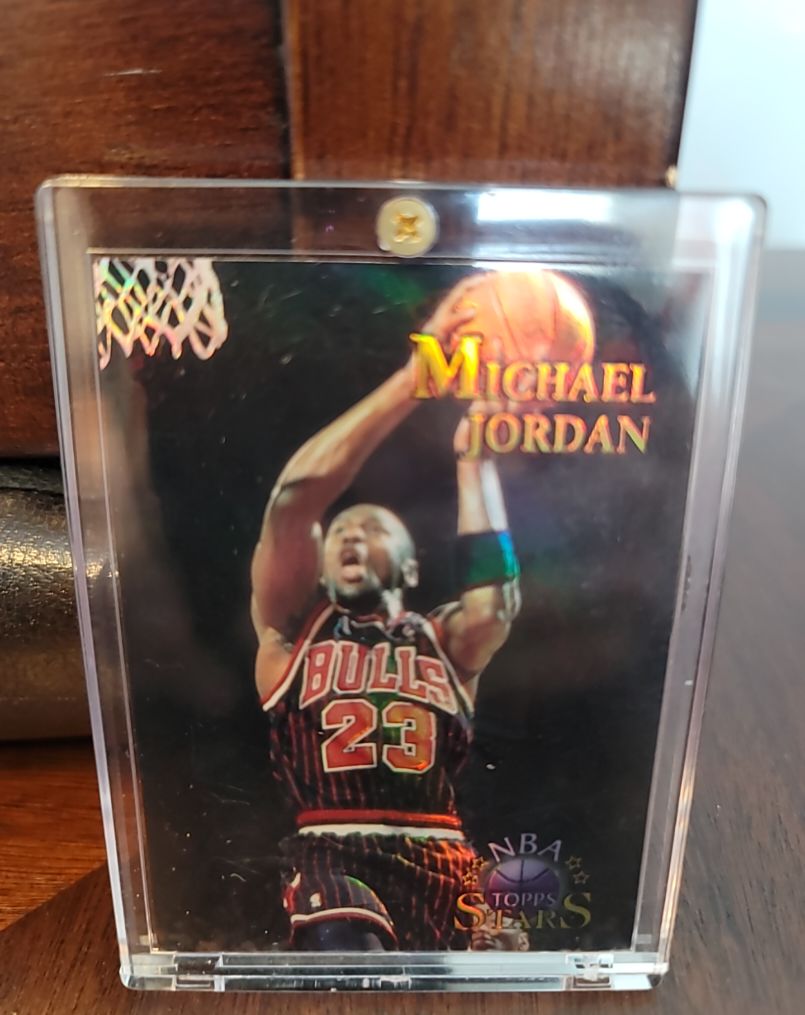 1996 Topps Stars #24 Michael Jordan — front
