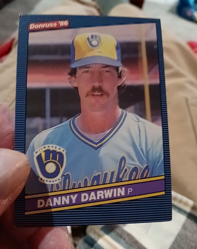 1986 Donruss #149 Danny Darwin — front