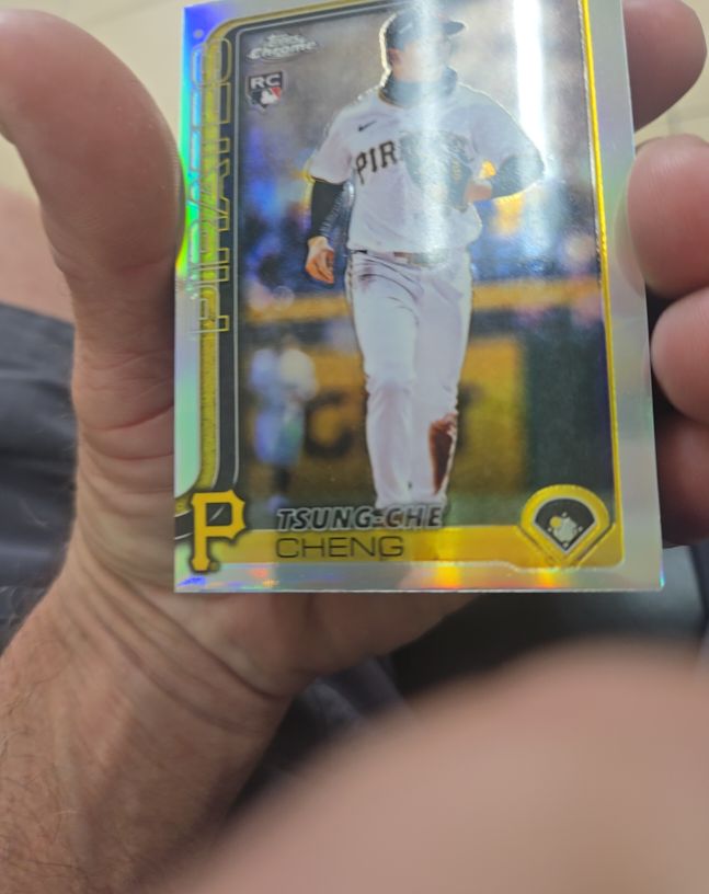 2025 Topps Chrome #P Tsung-Chi Cheng — front