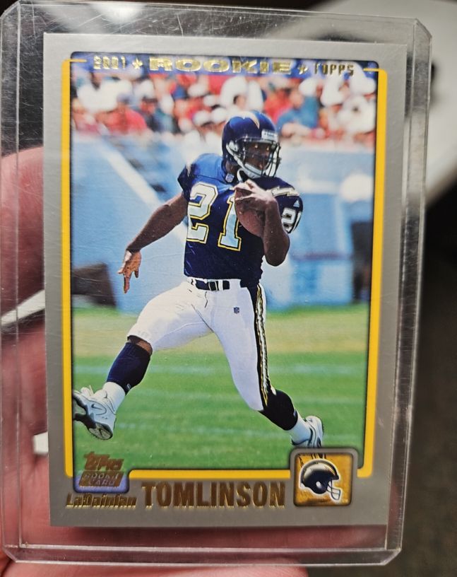 2001 Topps #350 LaDainian Tomlinson — front