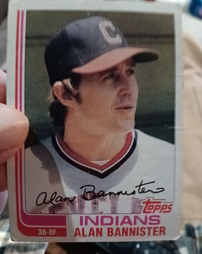 1982 Topps #287 Alan Bannister — front