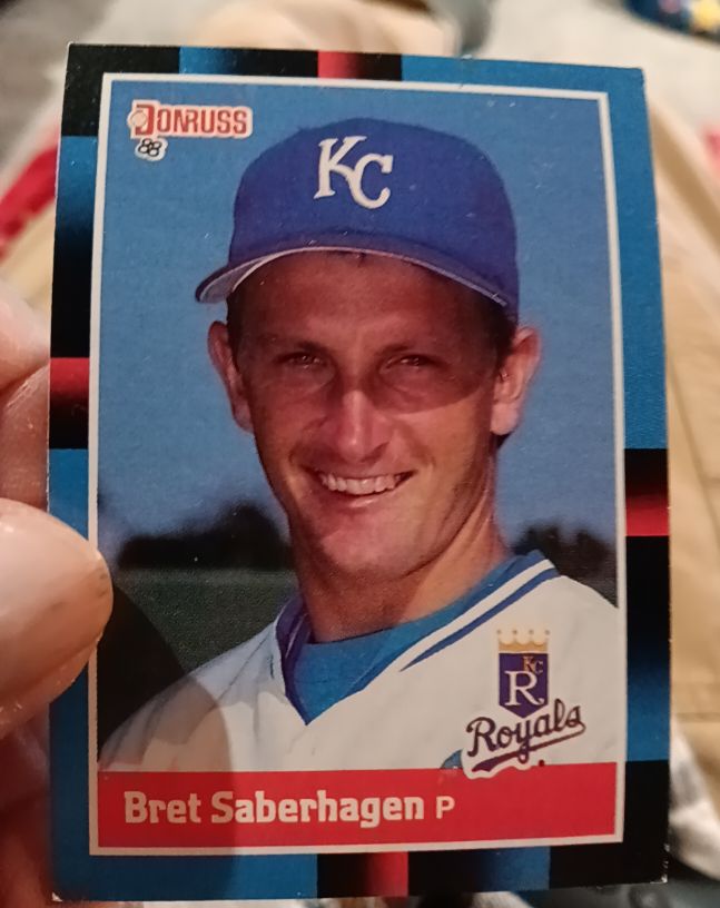 1988 Donruss #96 Bret Saberhagen — front