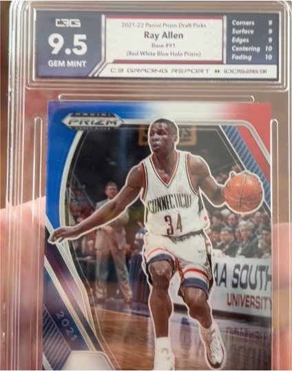 2021-22 Panini Prizm Draft Picks #91 Ray Allen — front