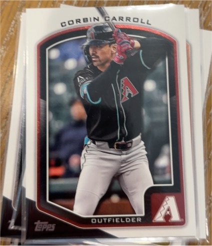 2025 Topps Flagship Collection 2 #36 Corbin Carroll — front