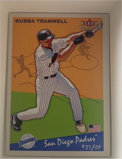 2002 Fleer Tradition #27 Bubba Trammell — front