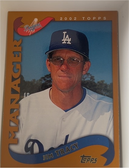 2002 Topps #306 Jim Tracy — front