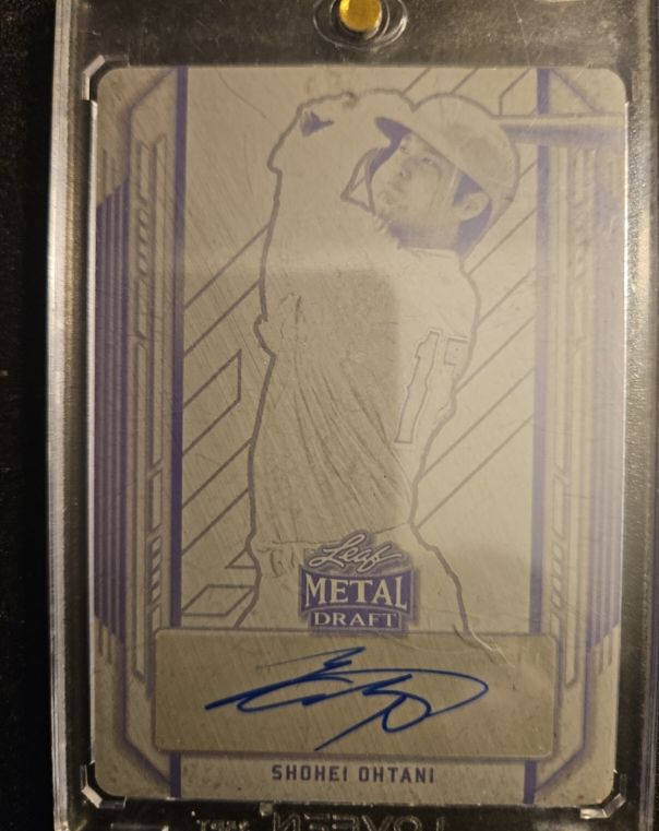 2021 Leaf Metal Draft Shohei Ohtani — front