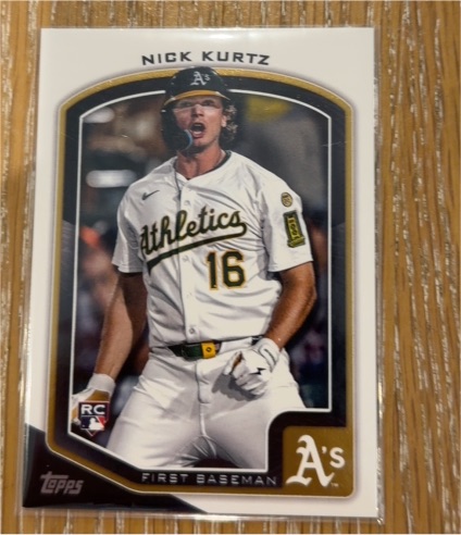 2025 Topps Flagship #26 Nick Kurtz — front