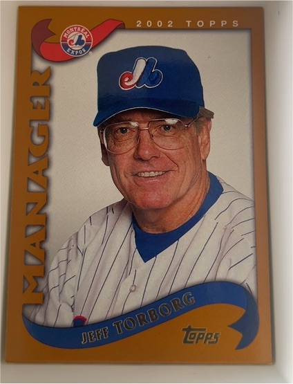 2002 Topps #296 Jeff Torborg — front