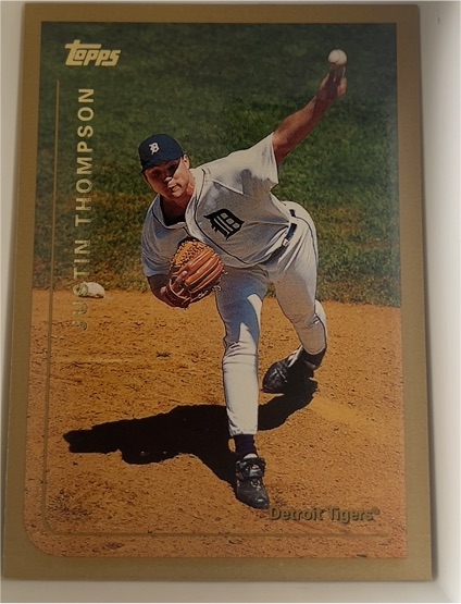 1999 Topps #44 Justin Thompson — front