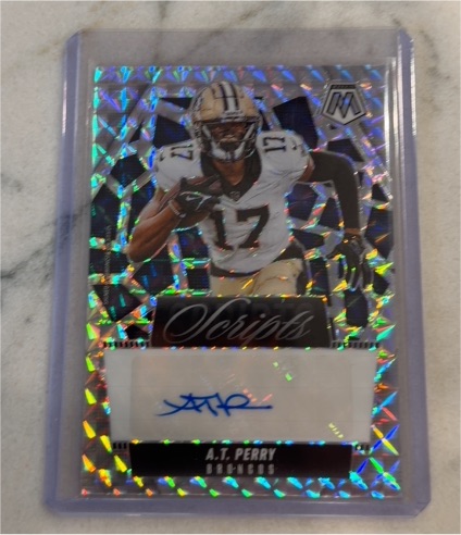 2025 Panini Mosaic Scripts #SCR-ATP A.T. Perry — front