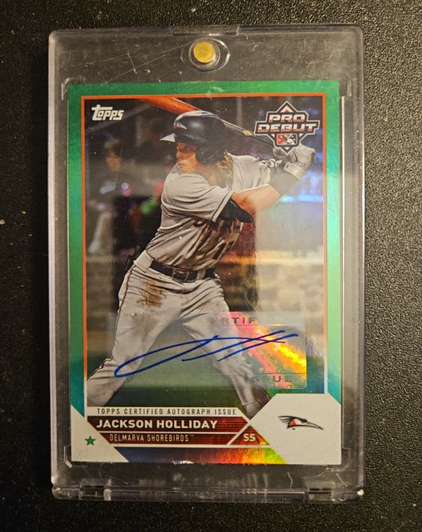 2023 Topps Pro Debut #PD-7 Jackson Holliday — front