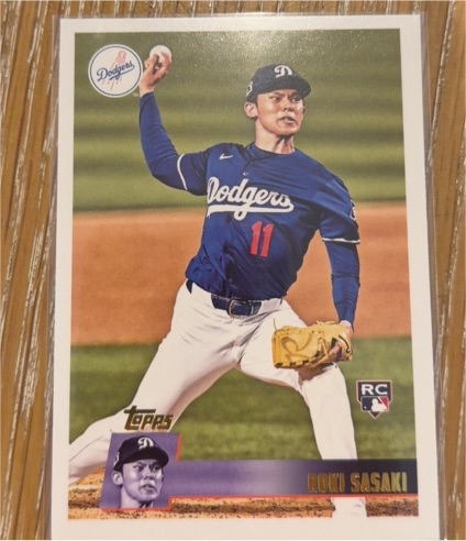 2025 Topps Archives #200 Roki Sasaki — front