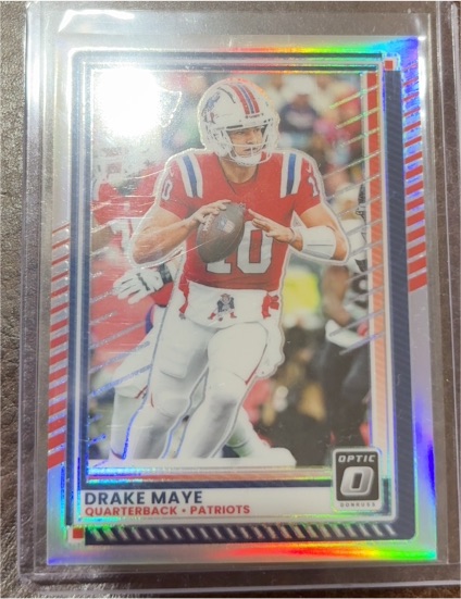 2025 Panini Donruss Optic #47 Drake Maye — front