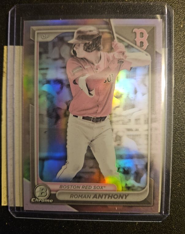 2024 Bowman Chrome Prospects #BCP-235 Roman Anthony — front