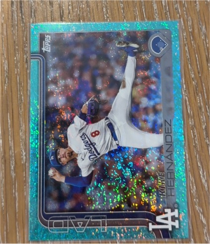 2025 Topps #LAD Kiké Hernandez — front
