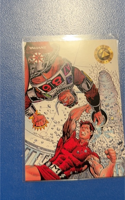 1993 Upper Deck The Valiant Era #5 Magnus Robot Fighter — front