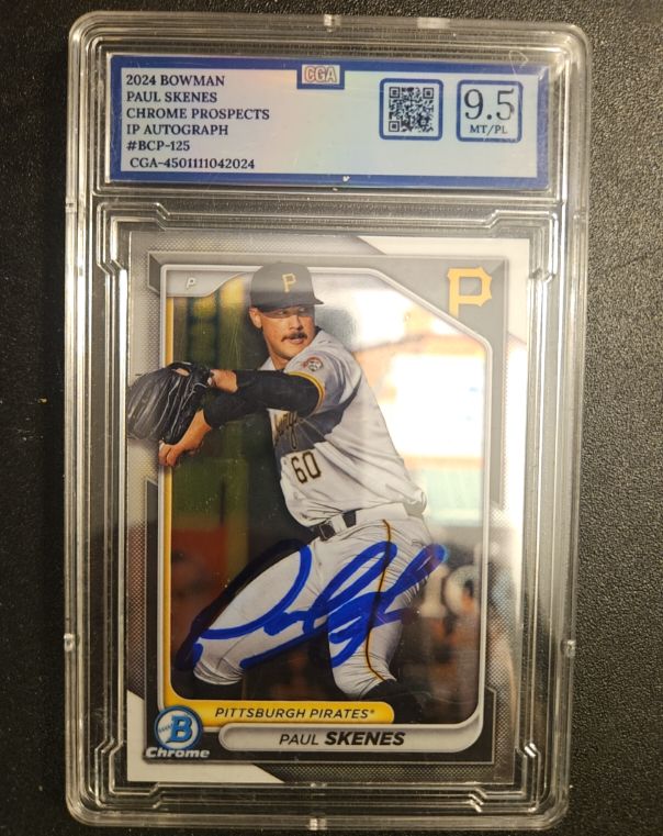 2024 Bowman Chrome Prospects #BCP-125 Paul Skenes — front