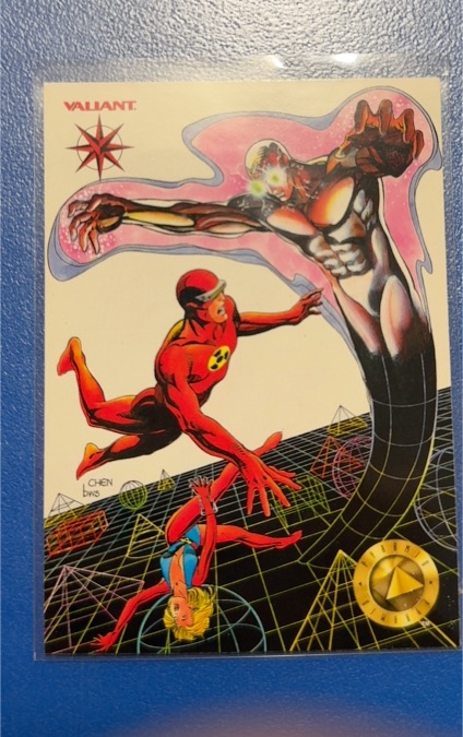 1993 Upper Deck The Valiant Era #42 Solar, Man of the Atom — front