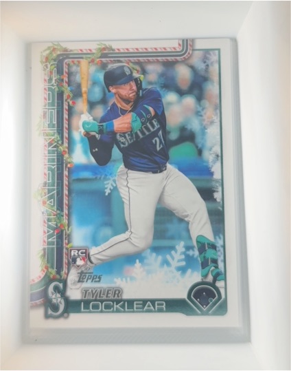 2025 Topps Holiday #H165 Tyler Locklear — front