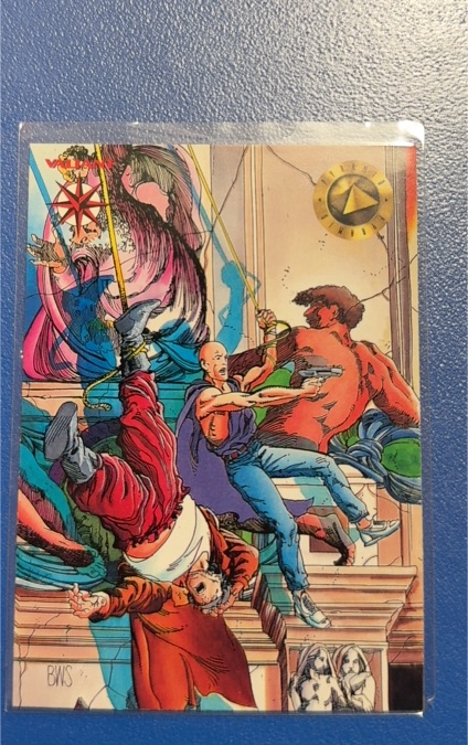 1993 Upper Deck The Valiant Era #100 Archer and Armstrong November #4 — front