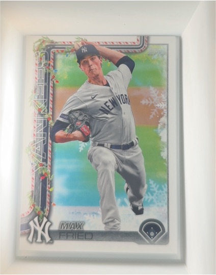 2025 Topps Holiday #H119 Max Fried — front