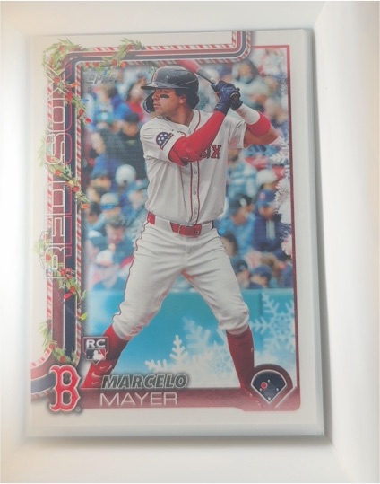 2025 Topps Holiday #H35 Marcelo Mayer — front