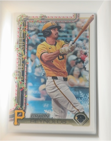 2025 Topps Holiday #H138 Bryan Reynolds — front
