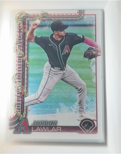 2025 Topps Holiday #H141 Jordan Lawlar — front