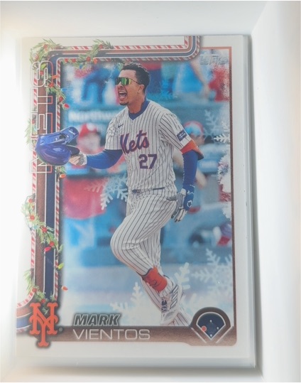 2025 Topps Holiday #H142 Mark Vientos — front