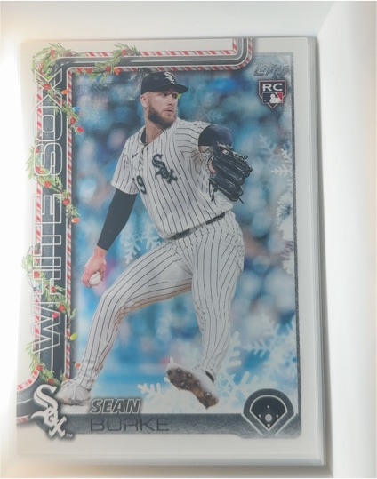 2025 Topps Holiday #H106 Sean Burke — front