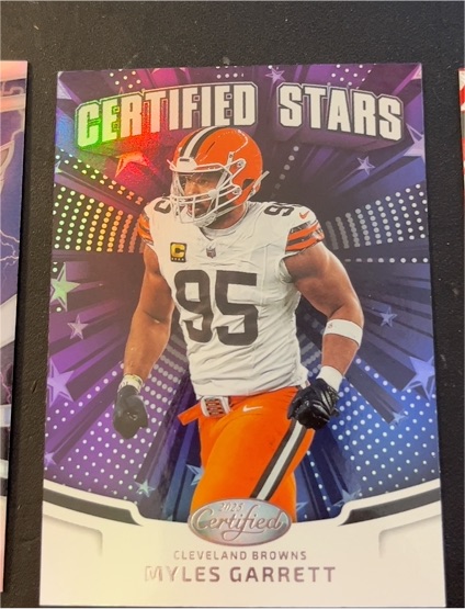 2025 Panini Certified Stars #CST-MGT Myles Garrett — front
