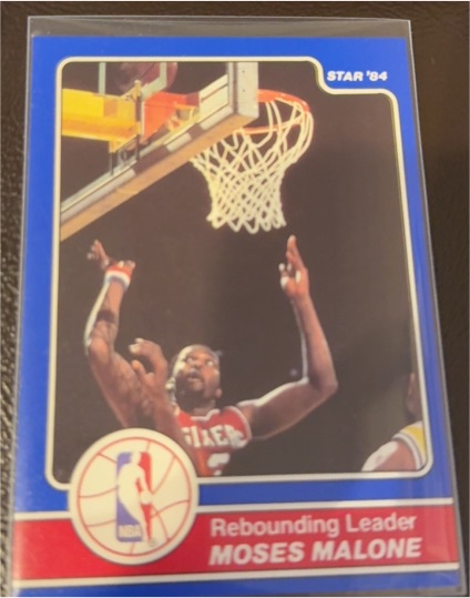1984 Star Awards Banquet #20 Moses Malone — front