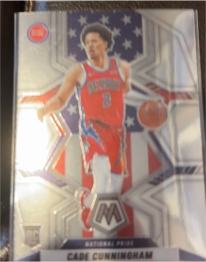 2021-22 Panini Mosaic National Pride #260 Cade Cunningham — front