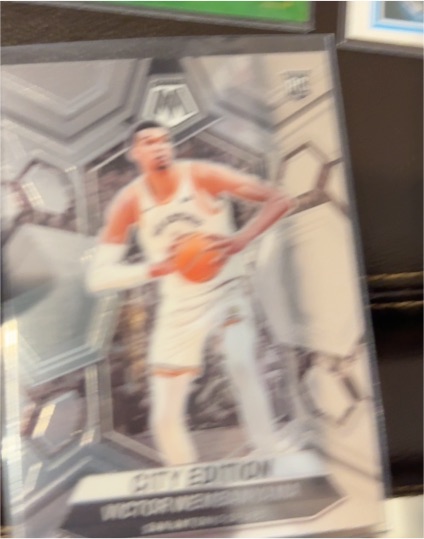 2023-24 Panini Mosaic #282 Victor Wembanyama City Edition Rookie — front