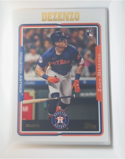 2025 Topps Archives #233 Zach Dezenzo — front