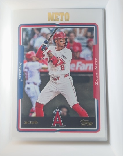 2025 Topps Archives #247 Zach Neto — front