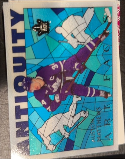 2025-26 Upper Deck Artifacts Antiquity #AT-13 Auston Matthews — front
